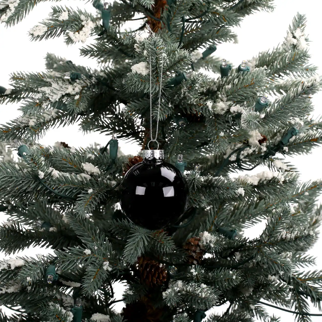 Custom Glass Christmas Ornament